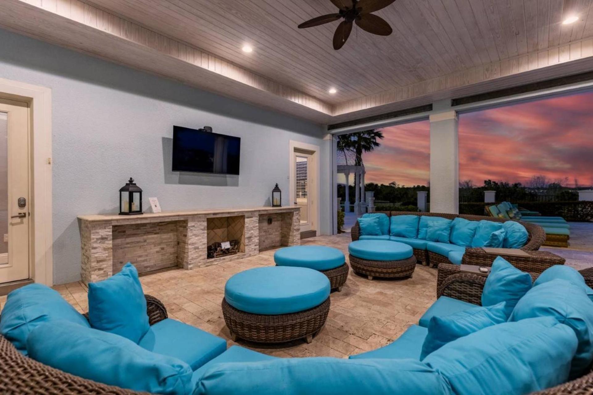 Beautiful 5 Star Mansion With Private Pool On The Prestigious Reunion Resort Orlando Mansion 6280 Kissimmee Exterior photo