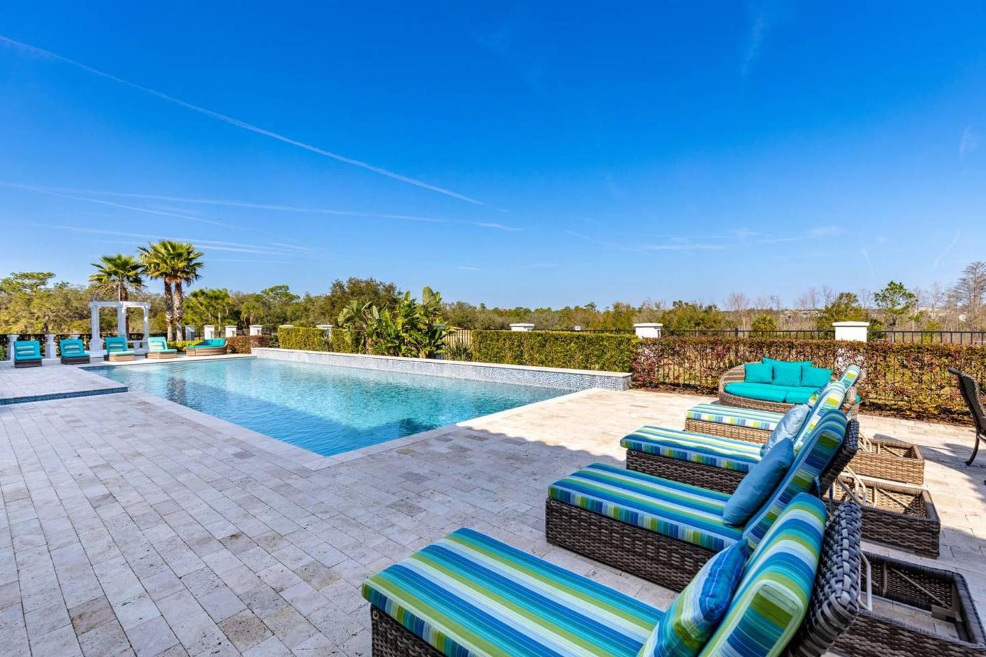 Beautiful 5 Star Mansion With Private Pool On The Prestigious Reunion Resort Orlando Mansion 6280 Kissimmee Exterior photo