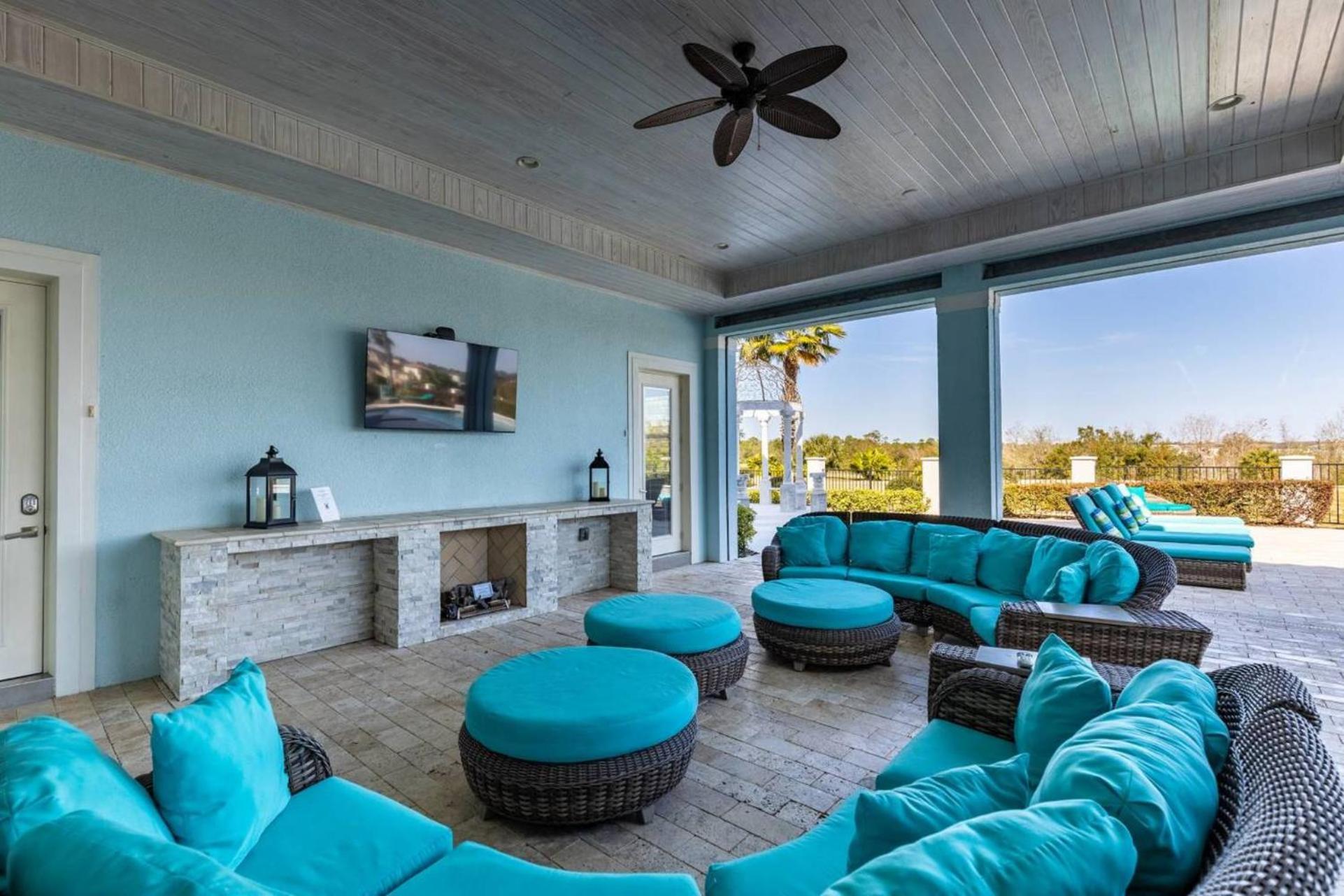 Beautiful 5 Star Mansion With Private Pool On The Prestigious Reunion Resort Orlando Mansion 6280 Kissimmee Exterior photo