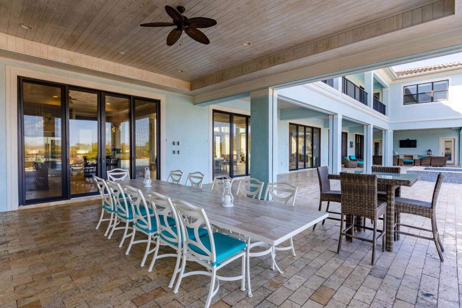 Beautiful 5 Star Mansion With Private Pool On The Prestigious Reunion Resort Orlando Mansion 6280 Kissimmee Exterior photo