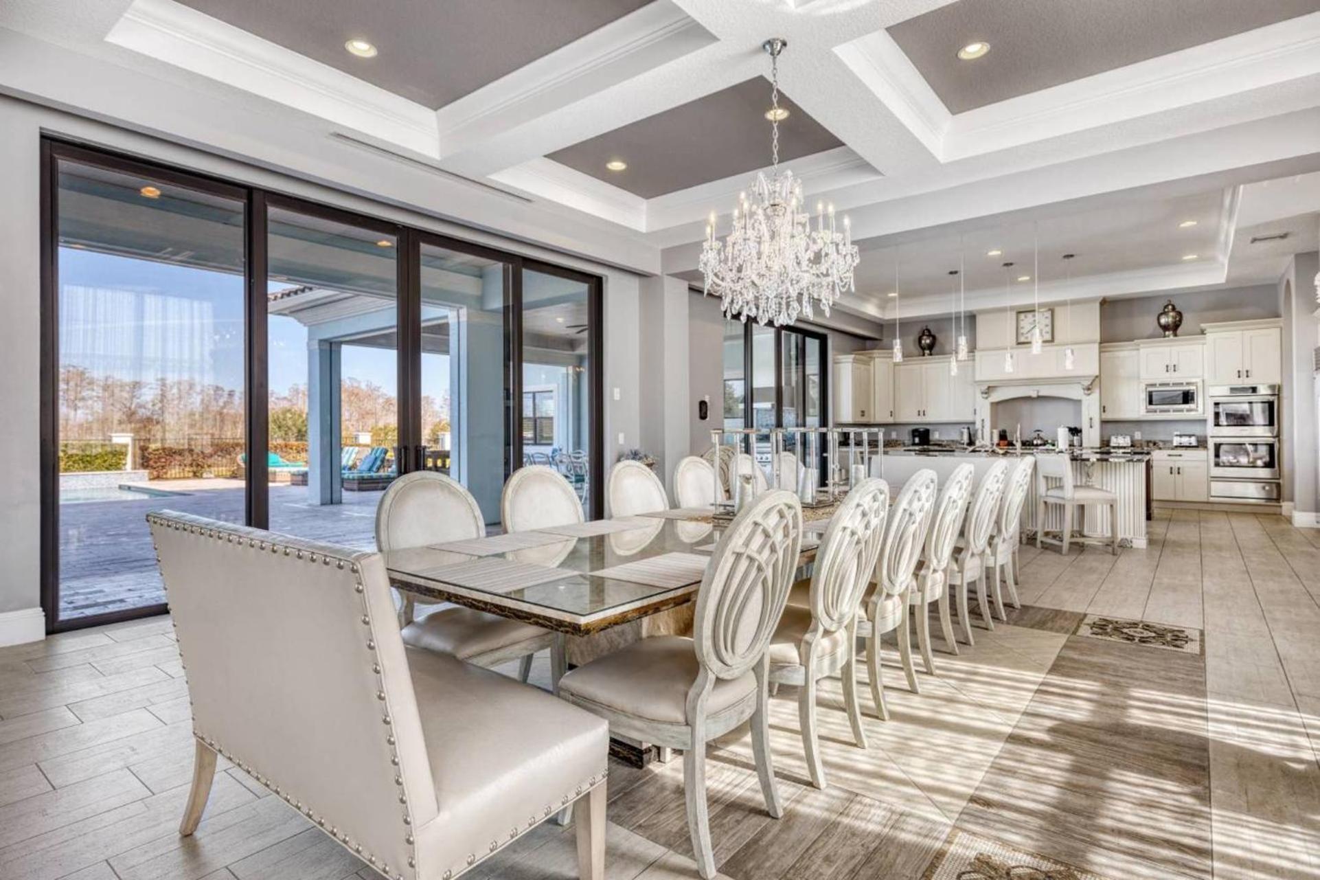Beautiful 5 Star Mansion With Private Pool On The Prestigious Reunion Resort Orlando Mansion 6280 Kissimmee Exterior photo